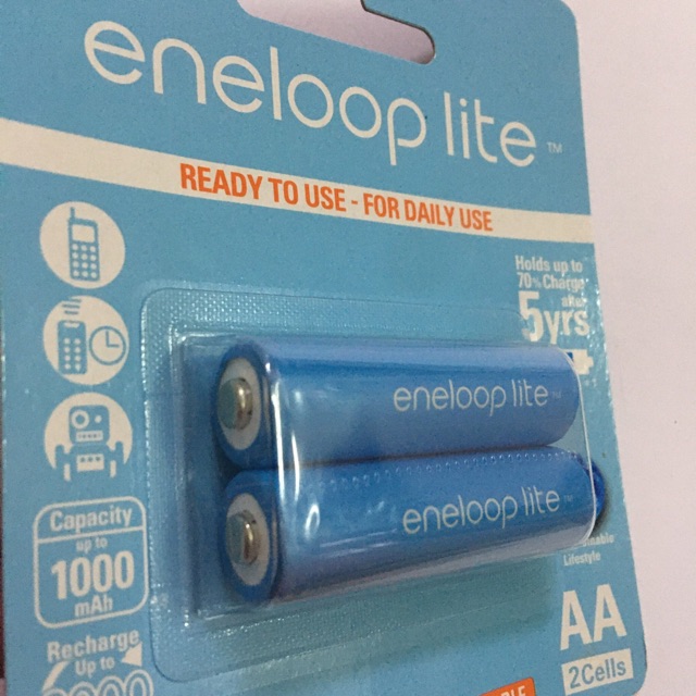 Pin Sạc AA Panasonic Eneloop Lite 1,2V 3000 Lần Sạc