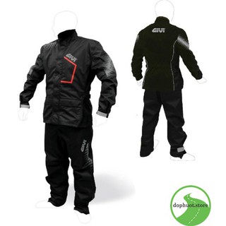 Áo mưa bộ Givi PRS04, chống nước, chống thấm cực tốt, hàng chính hãng