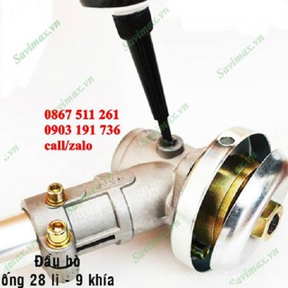 Đầu bò máy cắt cỏ động cơ 2 thì- đầu bò được chế tạo bằng thép không gỉ- chất lượng cao