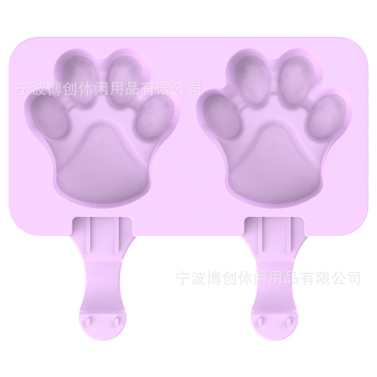 Khuôn silicone TAILI làm kem que có nắp đậy tiện dụng cho trẻ nhỏ