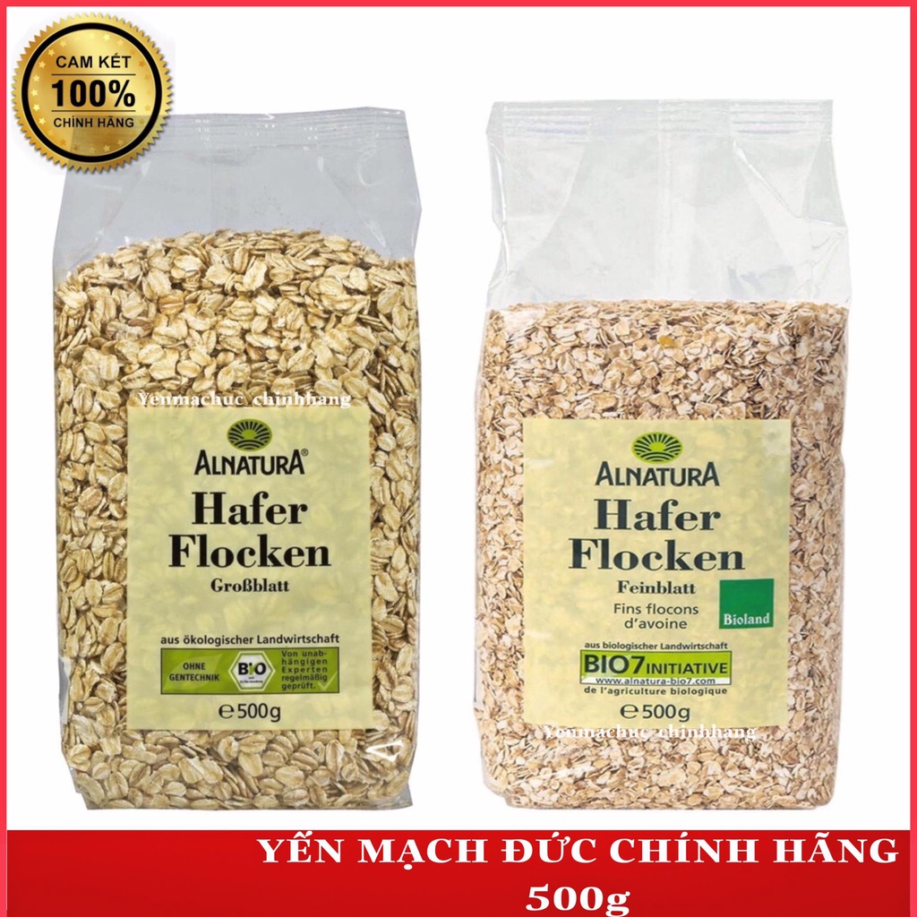 Yến mạch HAFER FLOCKEN chính hãng xuất xứ Đức 500g