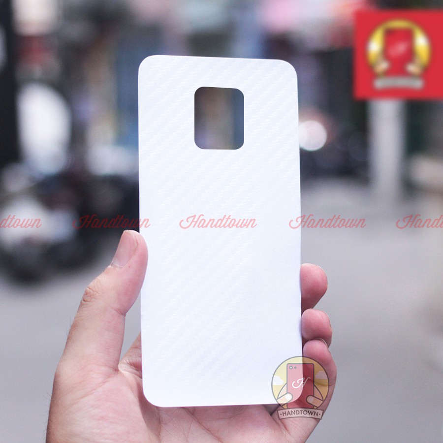 Miếng dán lưng cacbon Xiaomi Redmi 10X 5G / Redmi 10X Pro 5G