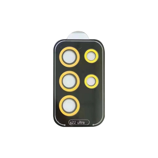 Kính Cường Lực Dạ Quang Viền Kim Loại Bảo Vệ Camera Cho Samsung Galaxy S22 Samsung S 22 S22 Plus Ultra