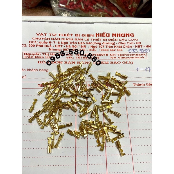 ĐẦU CỐT JACK ĐỒNG, COS RẮC 10.000/50pcs