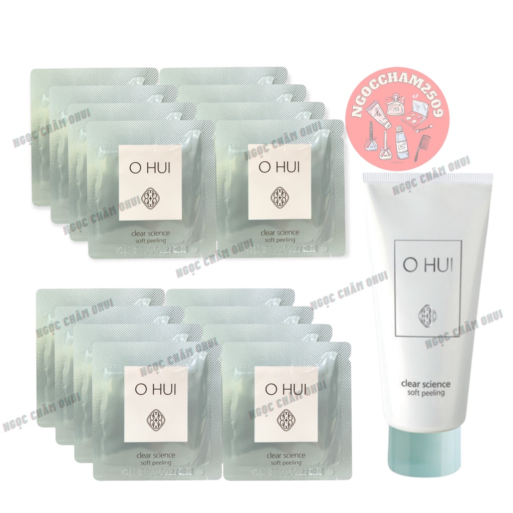 Gói Tẩy Tế Bào Da Chết OHUI làm trắng da - Ohui Clear Science Soft Peeling