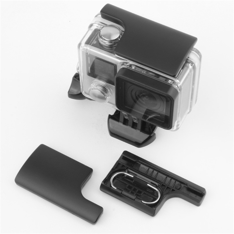 Bộ 2 Chốt Khóa Bằng Nhựa Chống Nước Cho GoPro Hero 3 + Hero 4 Ốp