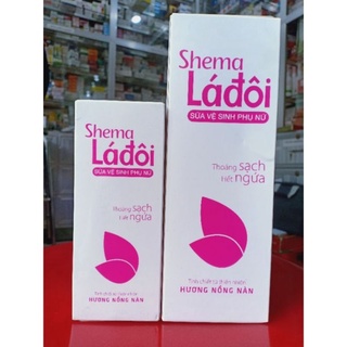 Dung dịch vệ sinh phụ nữ shema lá đôi hồng