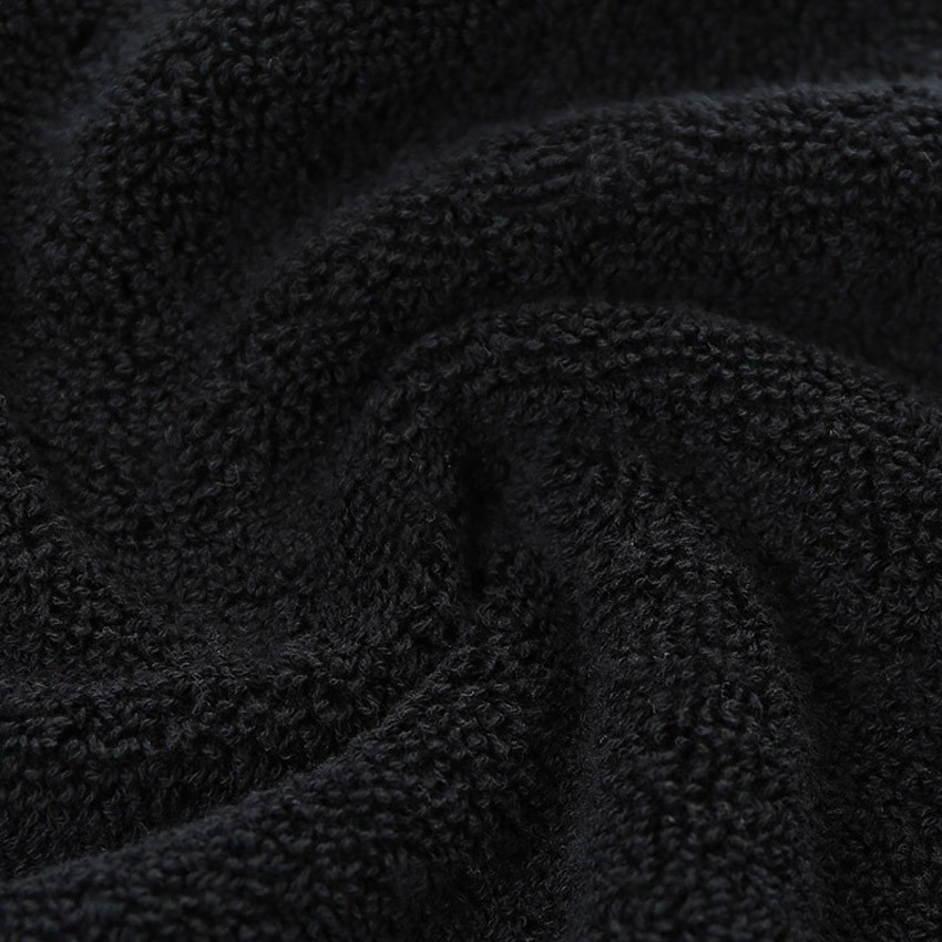 Khăn tắm Cotton dày dặn màu đen cho người lớn