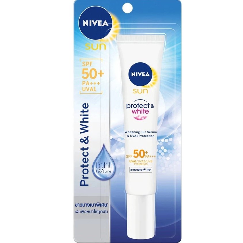 Serum chống nắng và dưỡng trắng NIVEA Protect & White SPF50 PA+++ 30ml (Thái Lan)