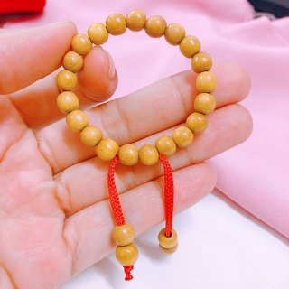 Vòng dâu trơn hạt thân LINH MIU SILVER
