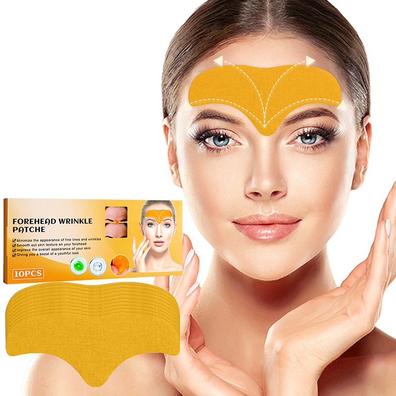 Set 10 Miếng Dán Loại Bỏ Nếp Nhăn Làm Mịn Nếp Nhăn Ở Trán