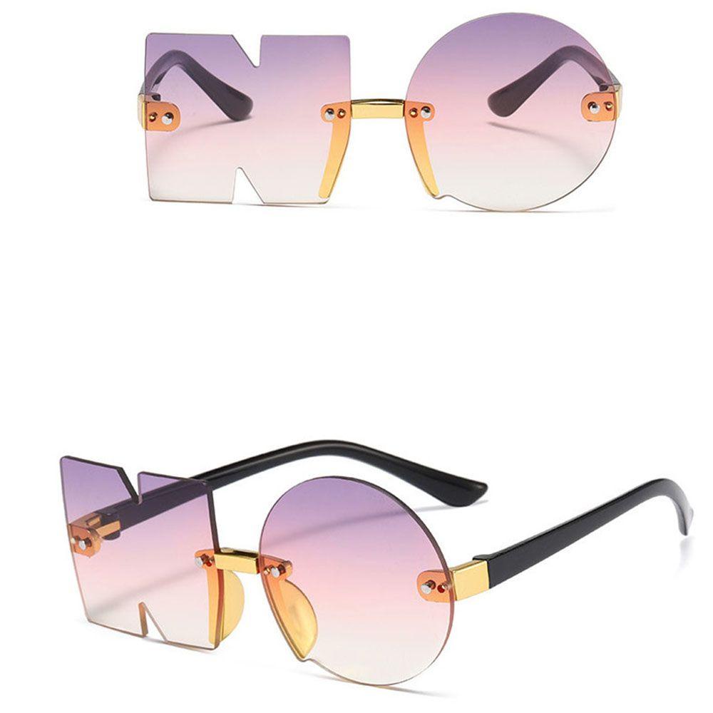 Kính Mát In Chữ No Họa Tiết Hoạt Hình Sáng Tạo Bảo Vệ Mắt Cho Bé Trai