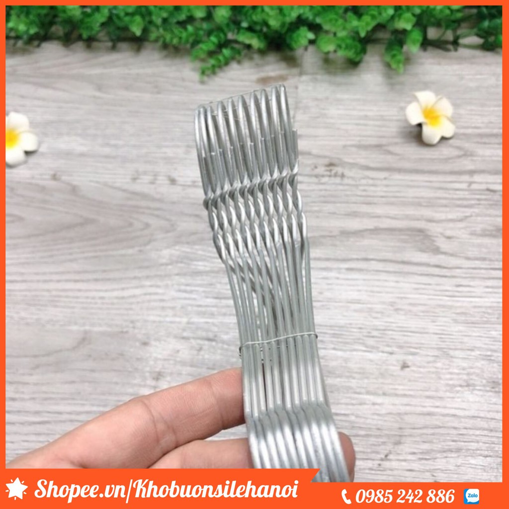 SET 10 Móc Nhôm Quần Áo Trẻ Em Size 29cm #MT1001