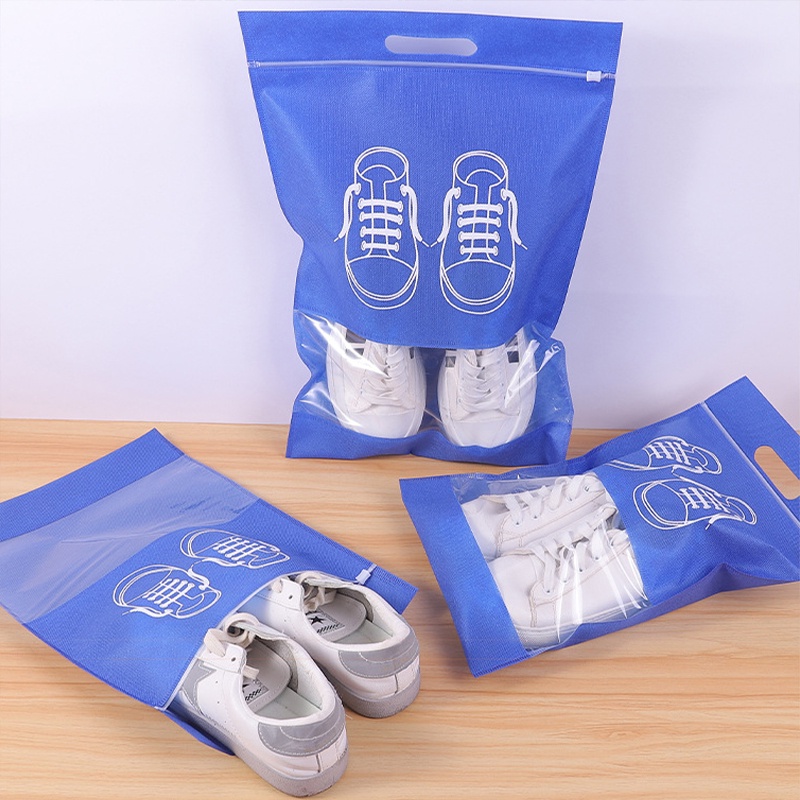 Túi Bảo Quản Giày Dép, Túi Đựng Giày Đi Du Lịch Hoặc Cho Vào Vali Chống Bẩn Tiện Lợi (Nhiều Màu Sắc)