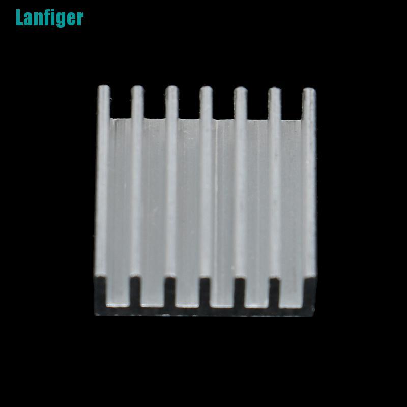 Bộ 10 chip Tản Nhiệt Điện Tử Bằng Nhôm 14 * 14 * 6mm