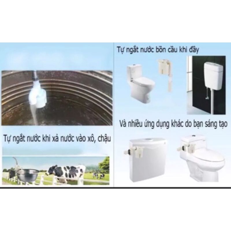 Giá sỉ Van phao thông minh thế hệ mới phi 21/27 ngang/đứng tặng kèm cút L