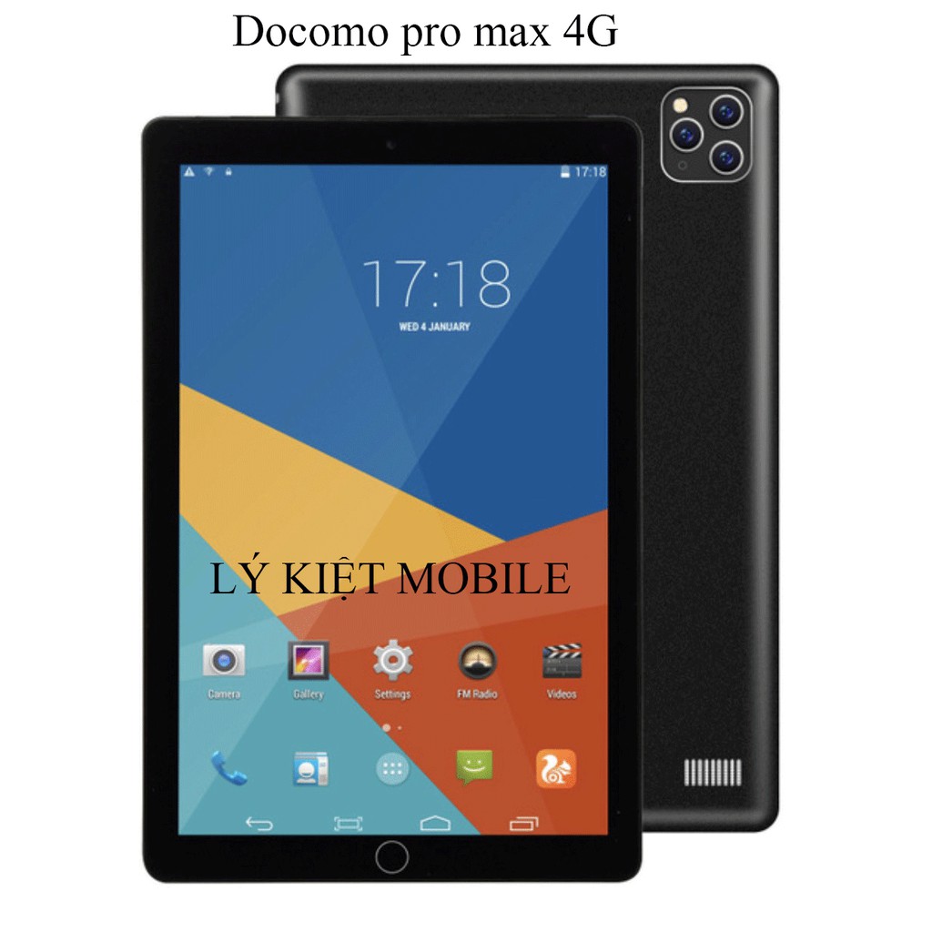 Máy tính bảng Docomo pro max 4G PUBGMOBILE chạy rất mượt | BigBuy360 - bigbuy360.vn