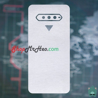 Skin Dán Mặt Sau Lưng Vân Nhôm BlackShark 3 - Black Shark 3 Pro - BlackShark 4 - BS 4 Pro