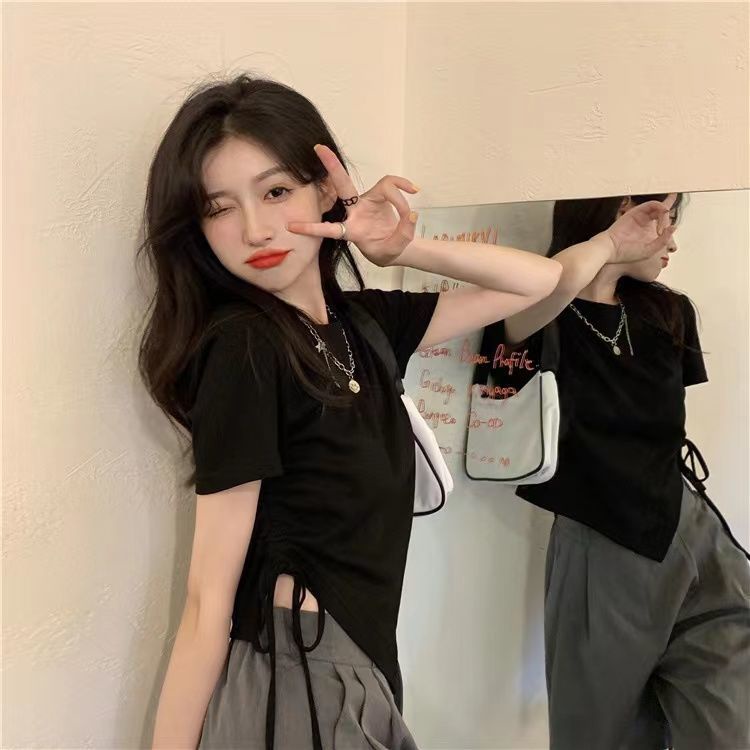 Áo Thun Tay Ngắn Kiểu Dáng Trẻ Trung Năng Động Dành Cho Nữ