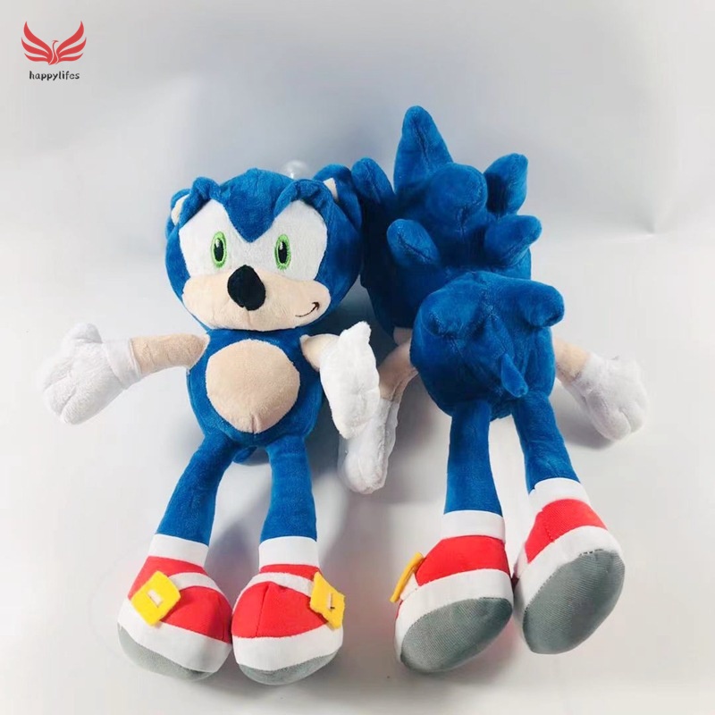 Búp bê nhồi bông hình nhân vật Sonic 30cm đáng yêu