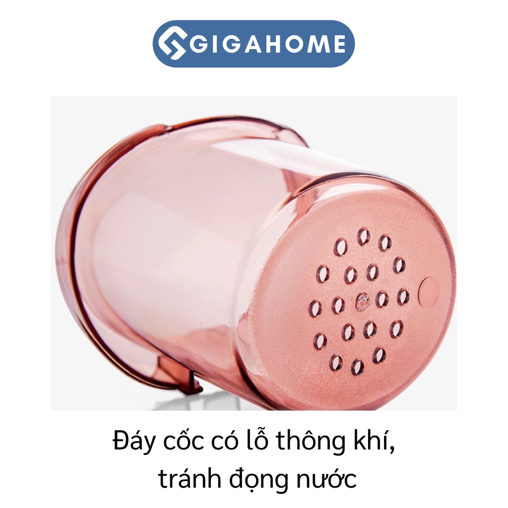 Cốc Gấu Dán Tường Đựng Bàn Chải Và Kem Đánh Răng GIGAHOME Đánh Răng 9746