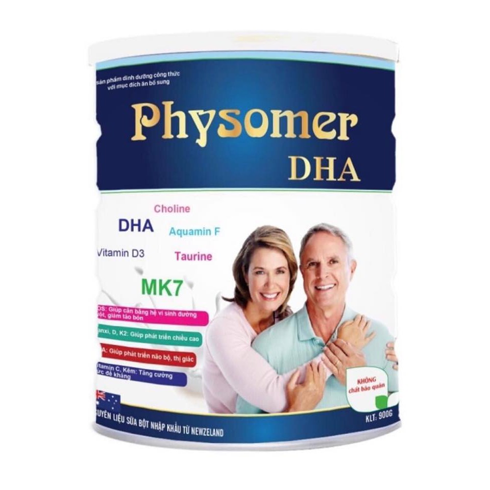 [ hộp 900gam] sữa physomer DHA