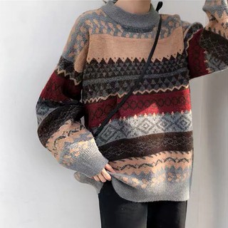 Áo len nữ vintage, áo len retro - Hàng order 7 đến 10 ngày