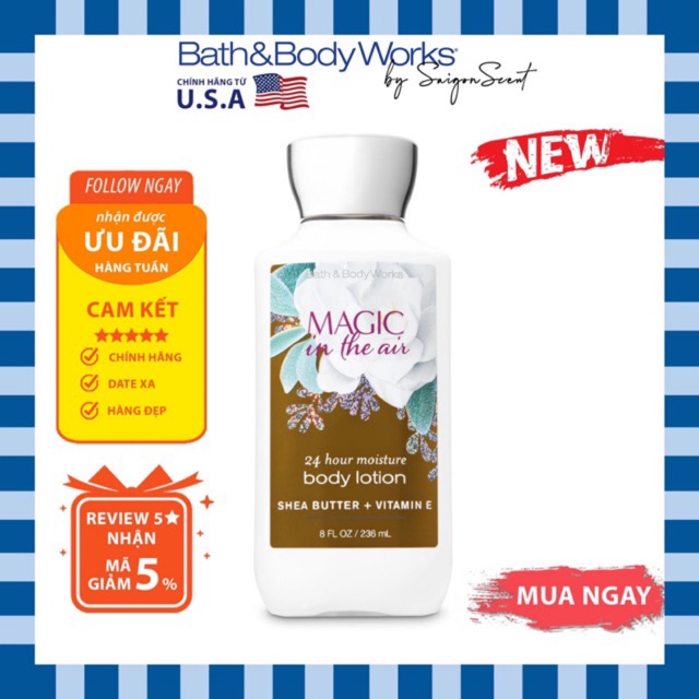 Dưỡng thể Bath and Body Works Magic In The Air (236ml)