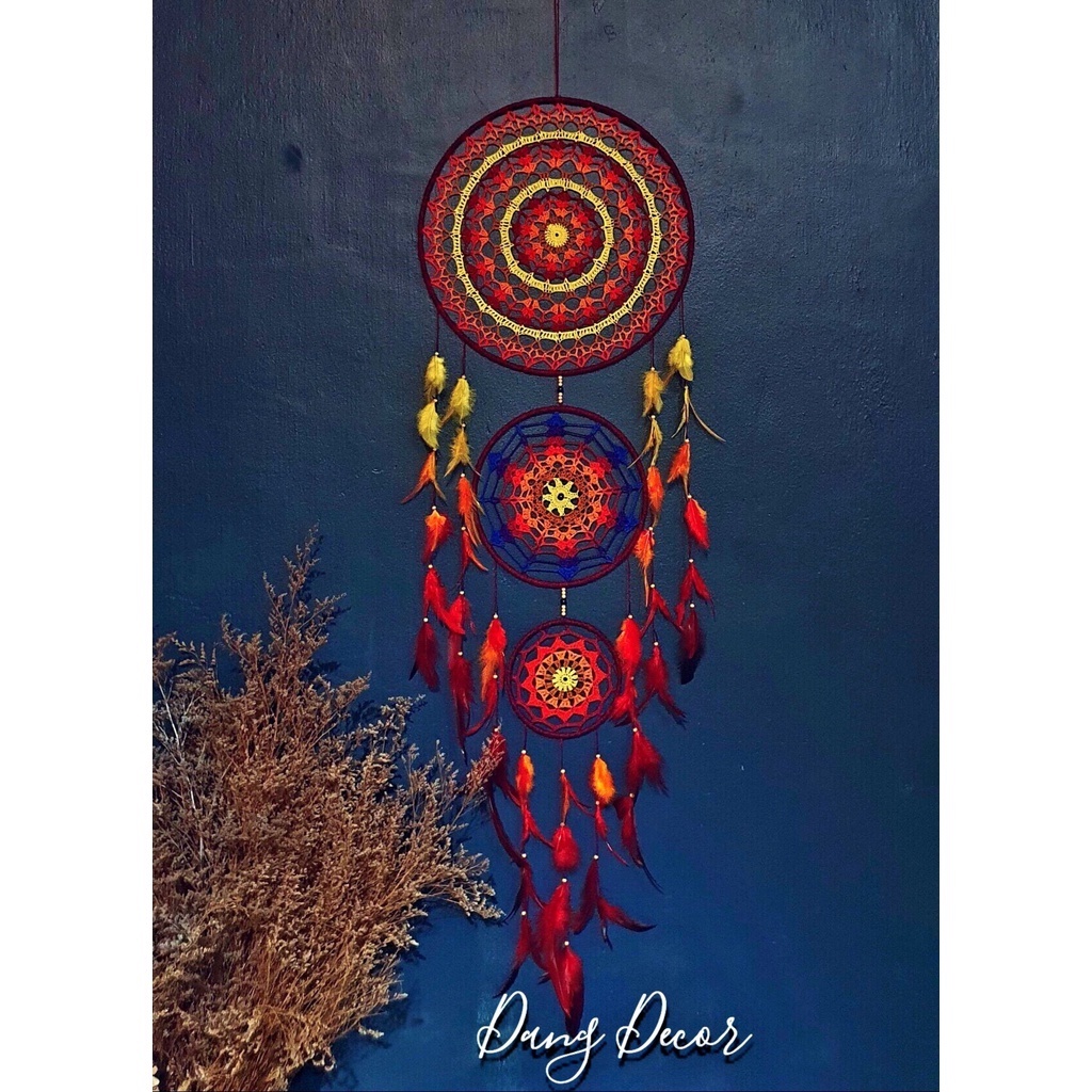 Dreamcatcher giúp ngủ ngon trang trí nhà cửa