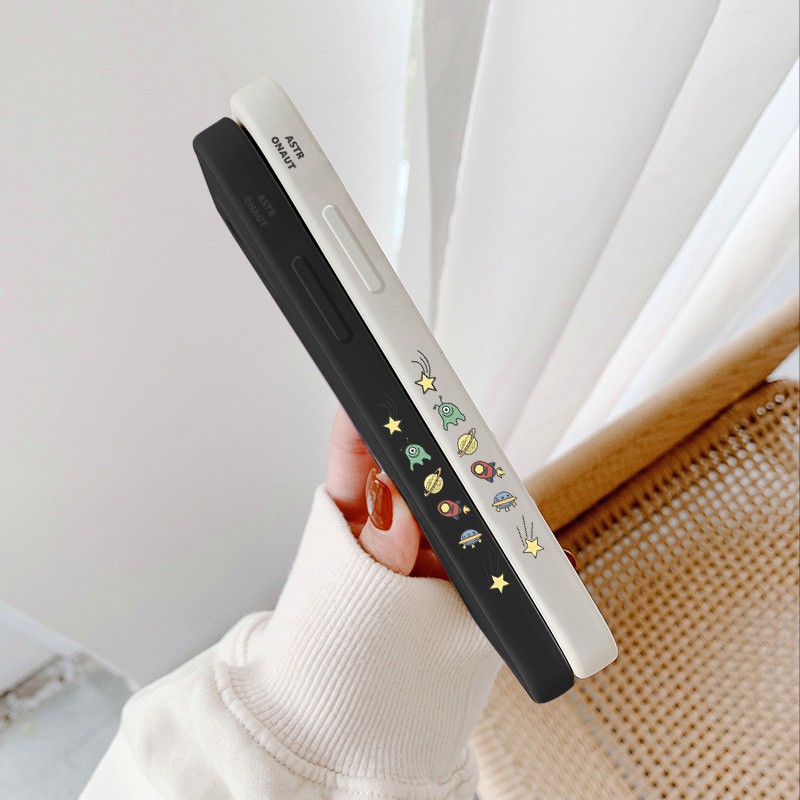 Ốp lưng Phi hành gia ngắm sao Phone Case For Xiaomi Redmi Note 8 7 Pro 8Pro 7Pro Ốp lưng thời trang hình vuông