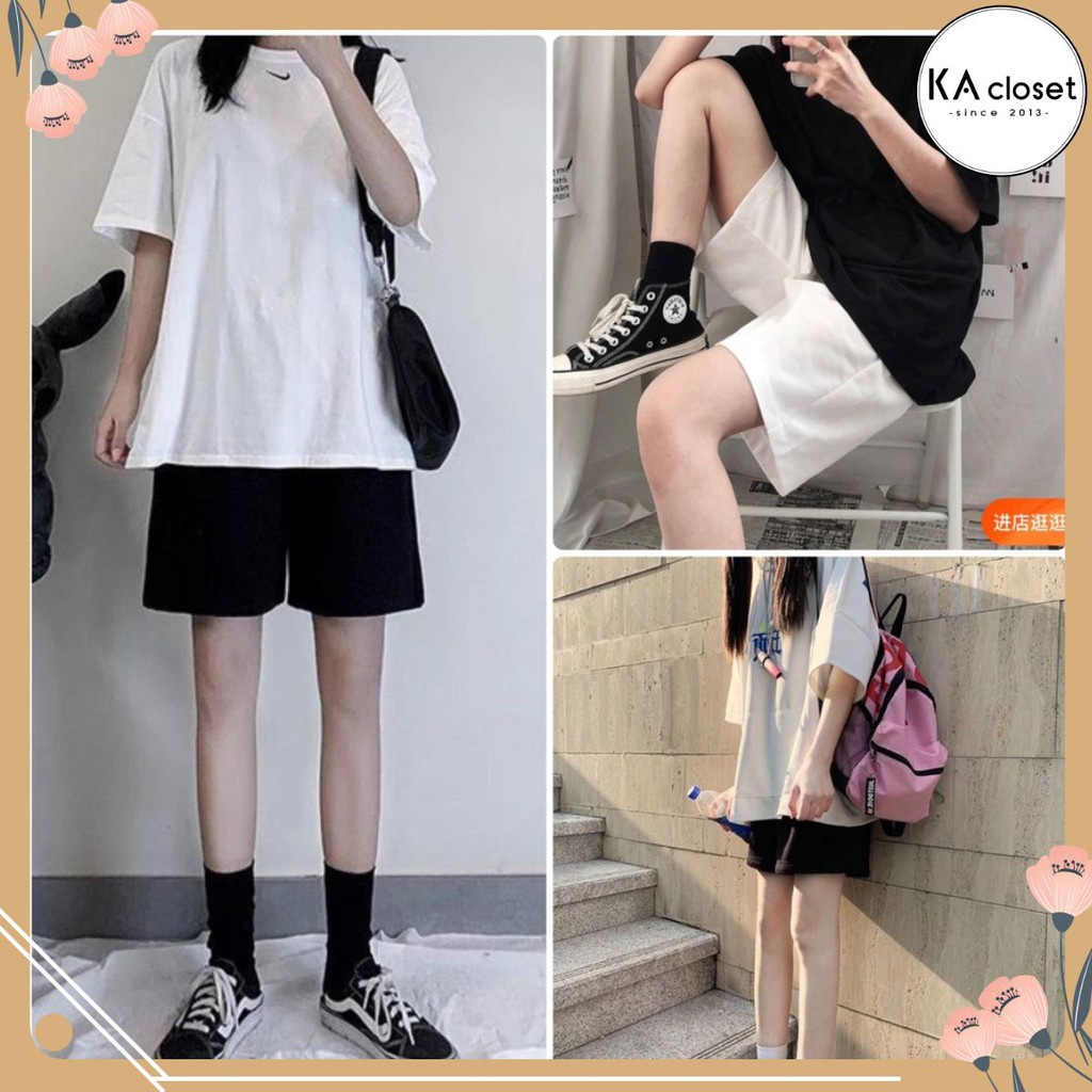 🆕 Quần short đùi bazic KA Closet chất thể thao dầy mịn không xù | BigBuy360 - bigbuy360.vn