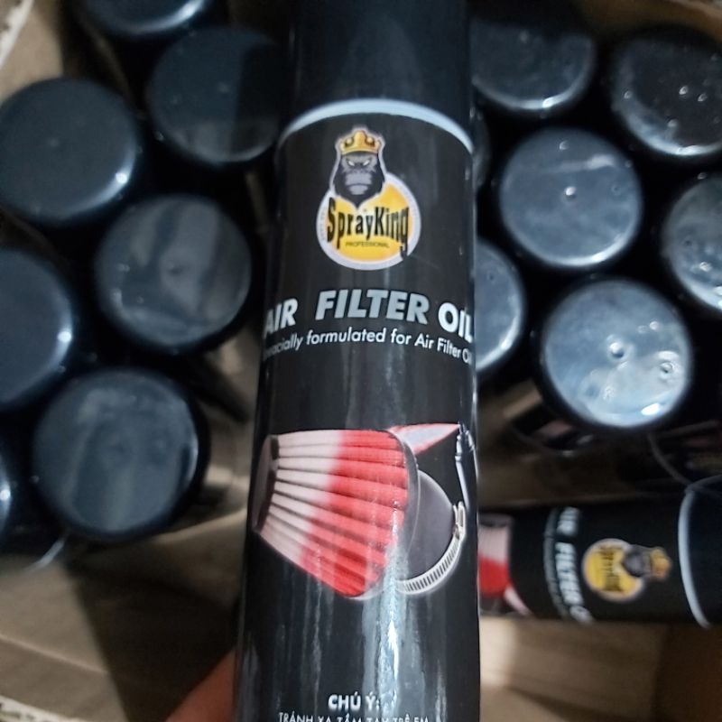 Chai xịt tẩm dầu lọc gió sprayking 200ml