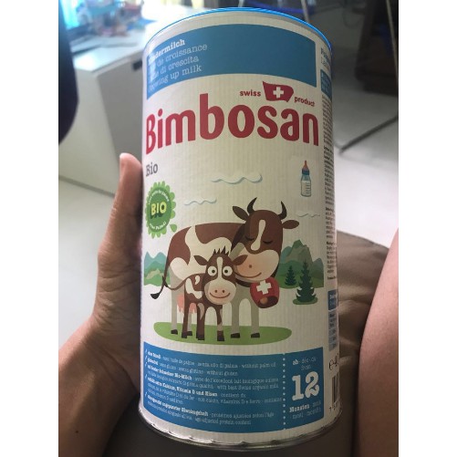 Sữa hộp hữu cơ Bimbosan bio 12 400g