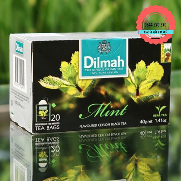 TRÀ DILMAH ĐÀO / BẠC HÀ/ / BÁ TƯỚC/  20 TÚI LỌC