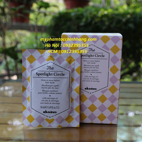 MẶT NẠ DAVINES TẠO BÓNG HOÀN HẢO THE SPOTLIGHT CIRCLE 50ML
