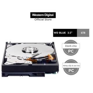 Ổ cứng WD Blue 6TB 3.5&quot; Sata 3 dành cho PC