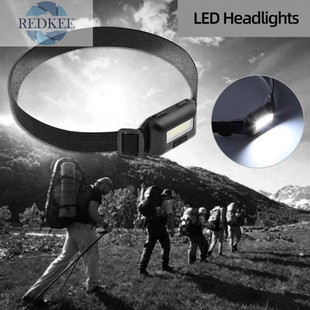 Đèn Pin Đeo Đầu Mini Siêu Sáng, 3 Chế Độ Sáng