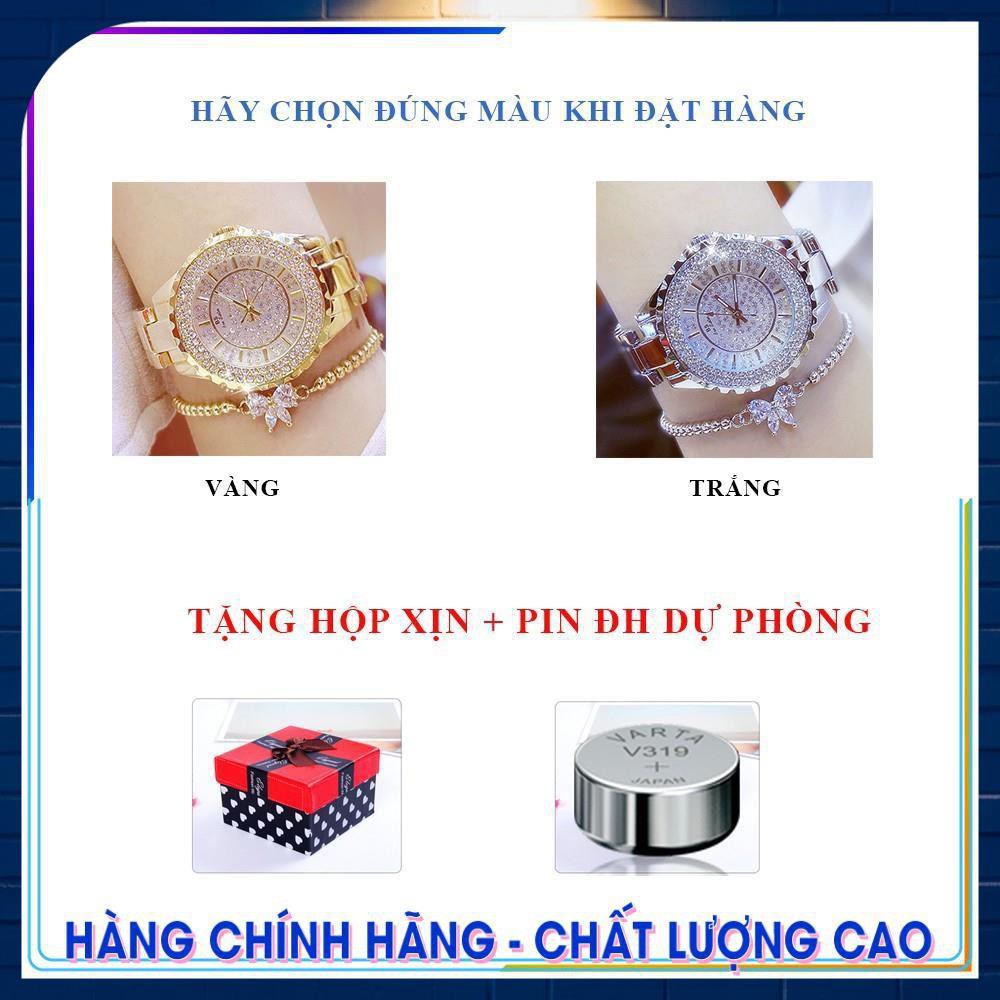 [HÀNG CAO CẤP] Đồng hồ nữ BS BEE SISTER Đính đá siêu đẹp - Thương Hiệu Cao Cấp + Tặng Pin ĐH