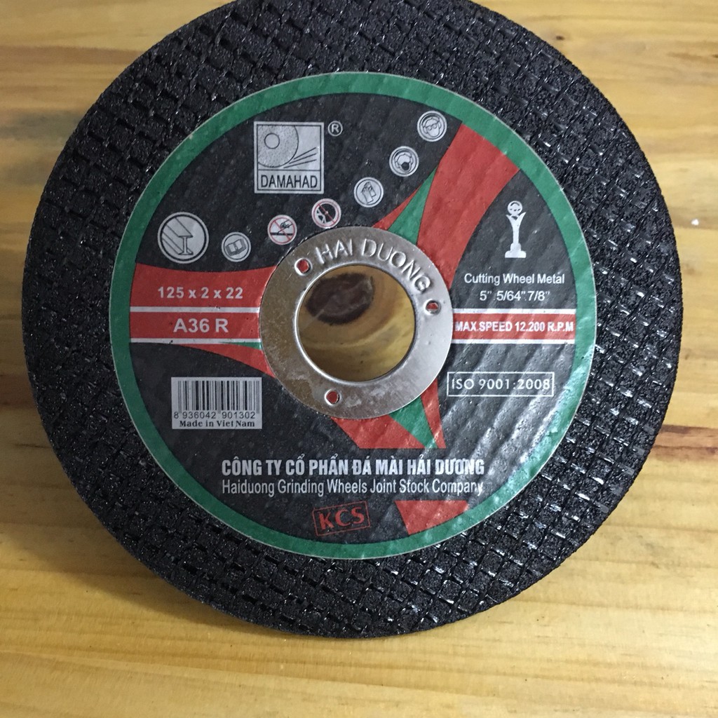 Đá cắt Hải Dương 125x2x22mm