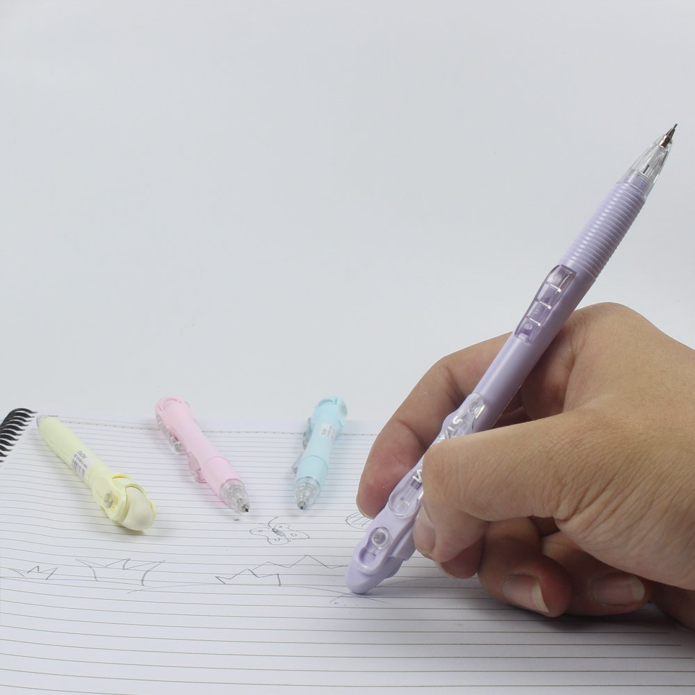 Bút chì bấm kim thân giữa Stacom có tẩy nét 0.5mm MP5015