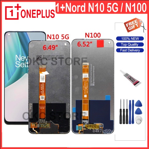 Dành Cho Oneplus Nord N10 5G Màn Hình LCD Bộ Số Hóa Màn Hình Cảm Ứng LCD Trọn Bộ Lắp Ráp Một plus NO