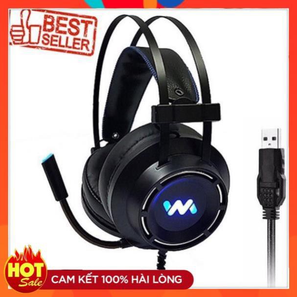 [Mã 267ELSALE hoàn 7% đơn 300K] [Chính Hãng] Tai nghe chuyên game Wangming 9800 usb 7.1