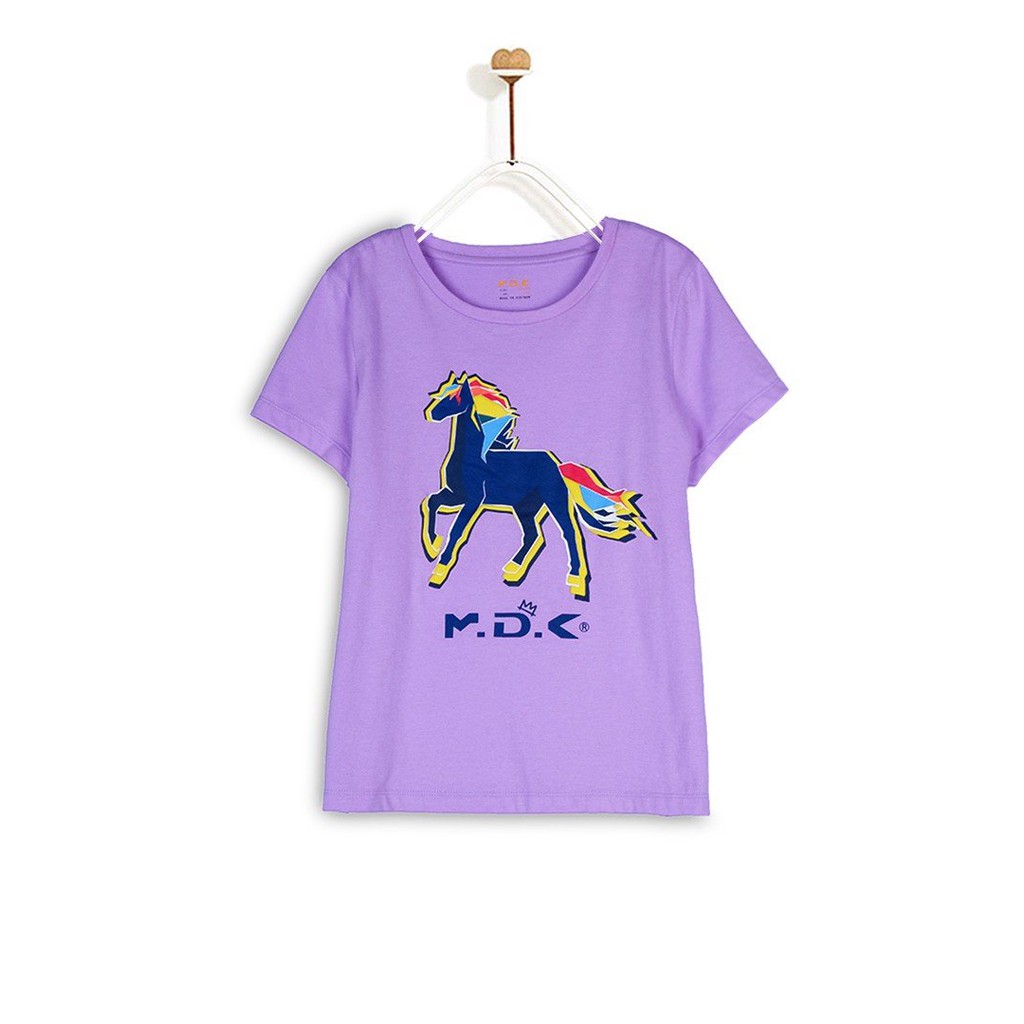 [Mã FABRREST19 giảm 30k đơn bất kỳ] Áo Thun M.D.K Signature Horse T-Shirt M.D.K