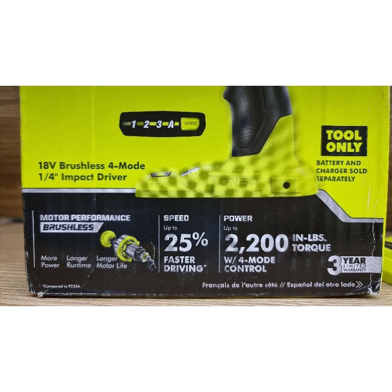 Vít Ryobi PBLID02 Brushless HP