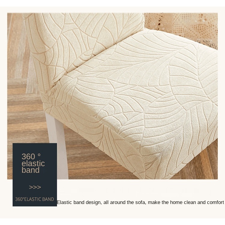 Vỏ bọc ghế ngồi bàn ăn chất liệu polyester co giãn chống thấm nước in họa tiết dễ thương