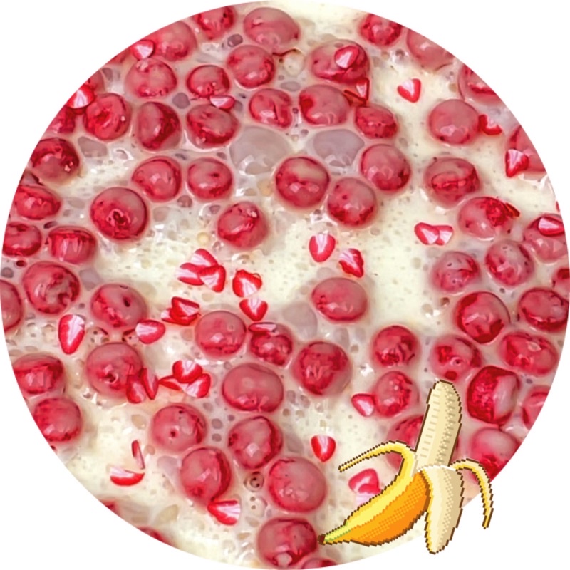 Slime basic SỮA CHUỐI DÂU siêu bóng ~ BANANA BERY MILK