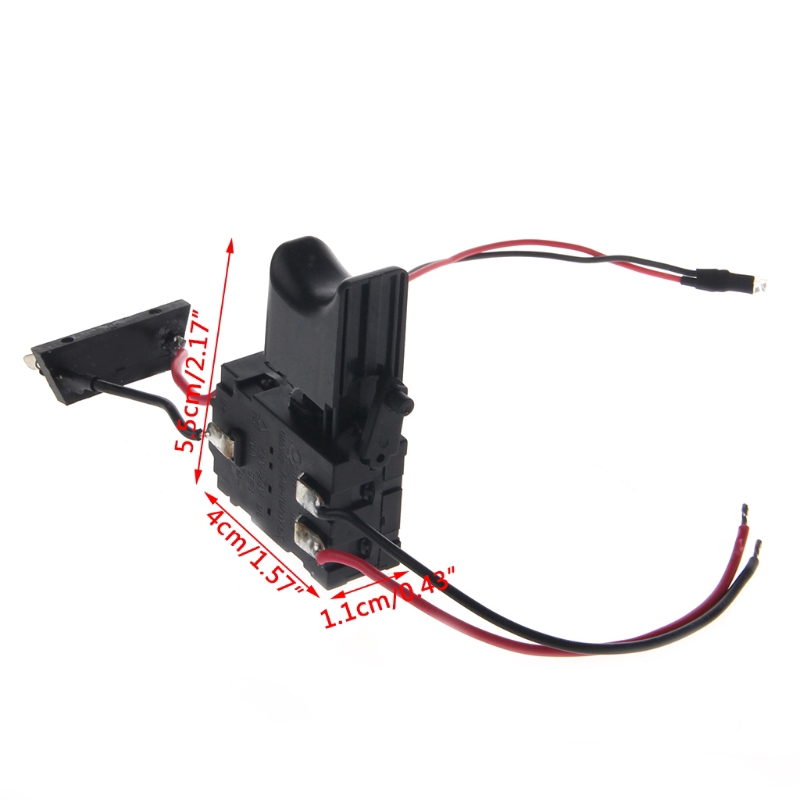 Công tắc kích hoạt máy khoan không dây 7.2-24V 16A