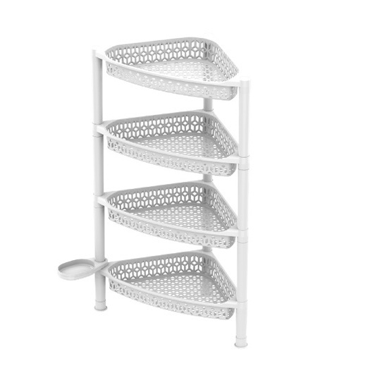 Kệ góc lớn 4 tầng tiện dụng Nhựa Duy Tân - Kích thước 48,5 x 230 x 81 cm