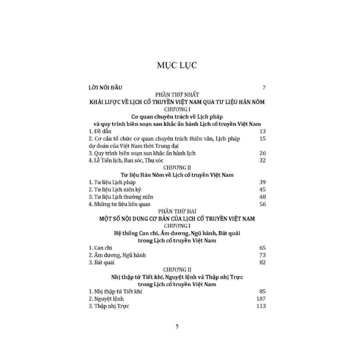 Sách - Lịch Cổ Truyền Việt Nam