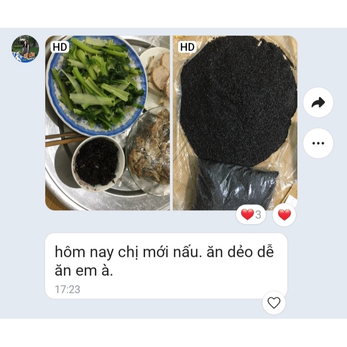 Gạo Lứt Đen Điện Biên - Lứt Tím Than Dẻo, Ngọt, Thơm– Gạo Giảm Cân, Ăn Kiêng, Thực Dưỡng- Nhà Tự Xay